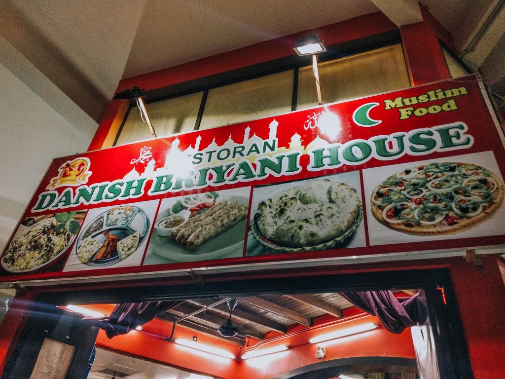 danish briyani house terlihat dari depan