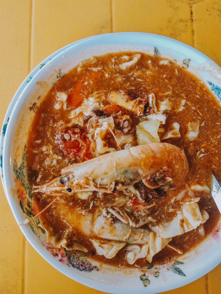 asam laksa penang dan mee udang 