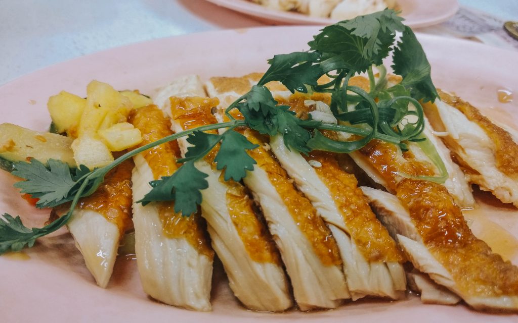 makanan halal singapore roasted boneless chicken