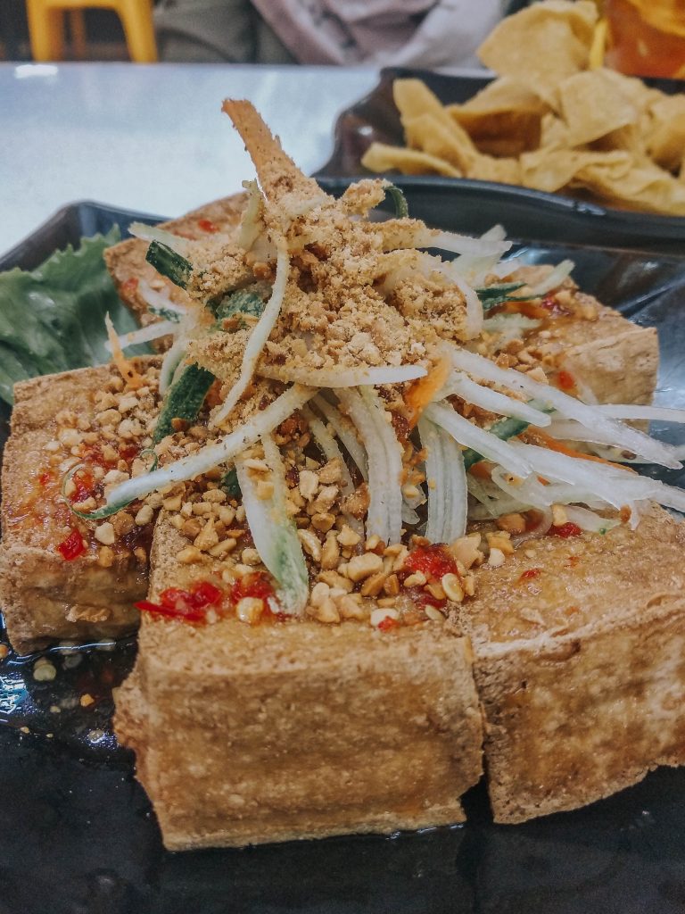 thai fried tofu